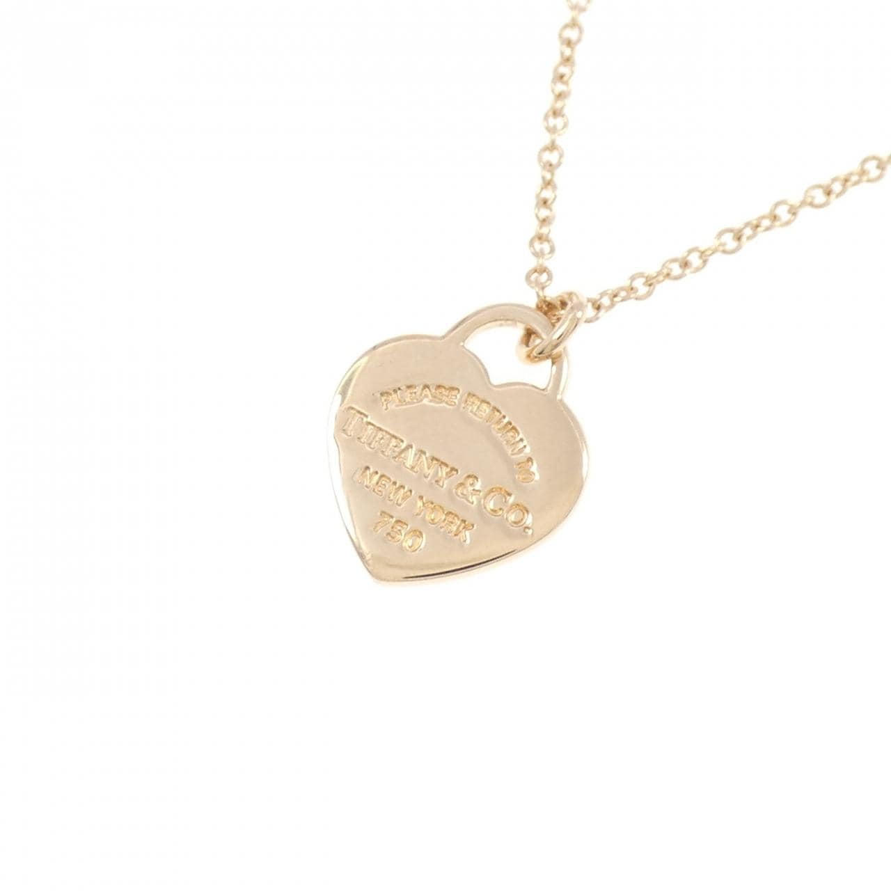 ティファニー ハート タグ ミニ ネックレス