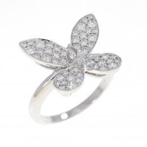 グラフ パヴェ バタフライ シルエット リング