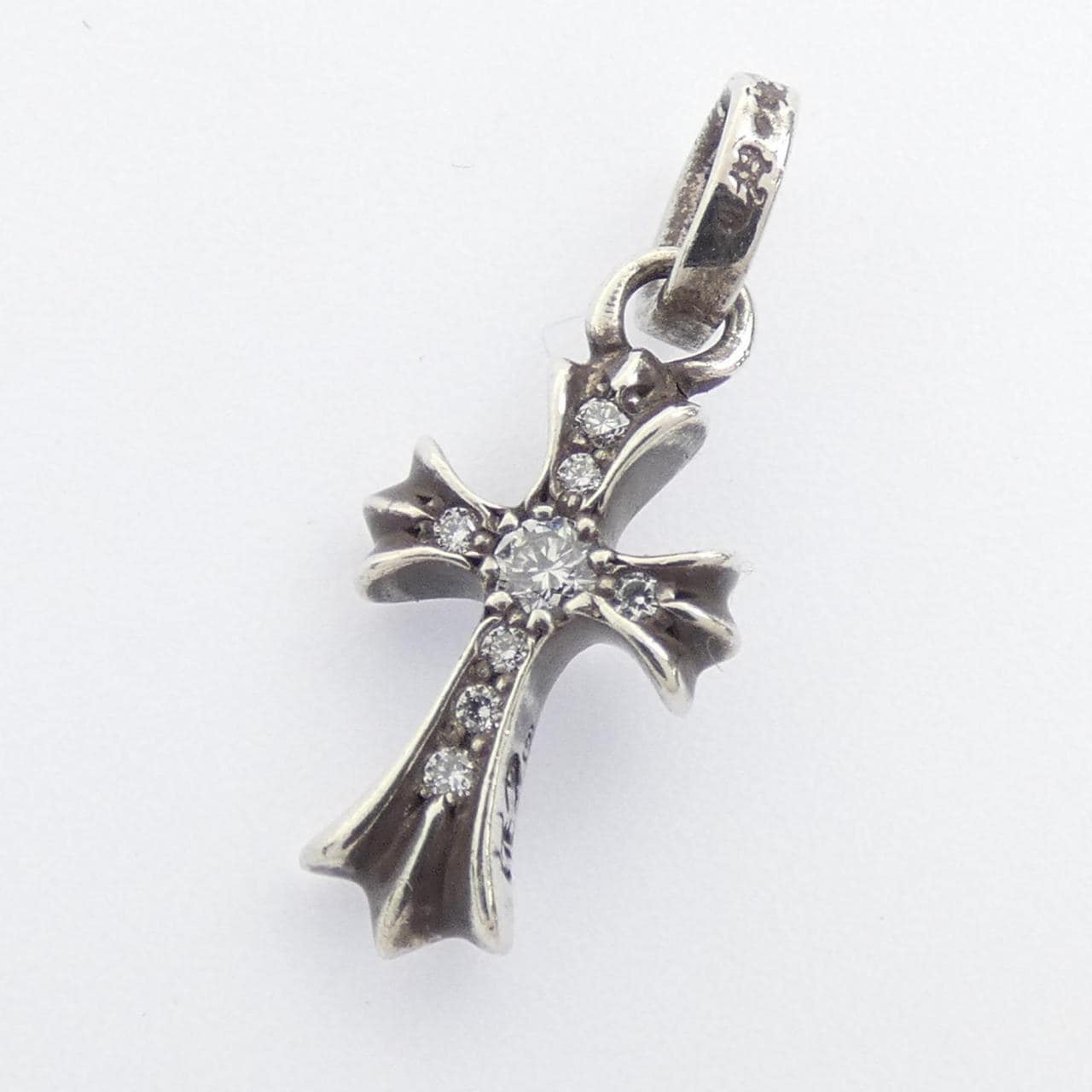 クロムハーツ CHROME HEARTS CH CROSS BABY FAT PAVE DMND ベイビーファット 202033722SLVXXX036 ペンダント