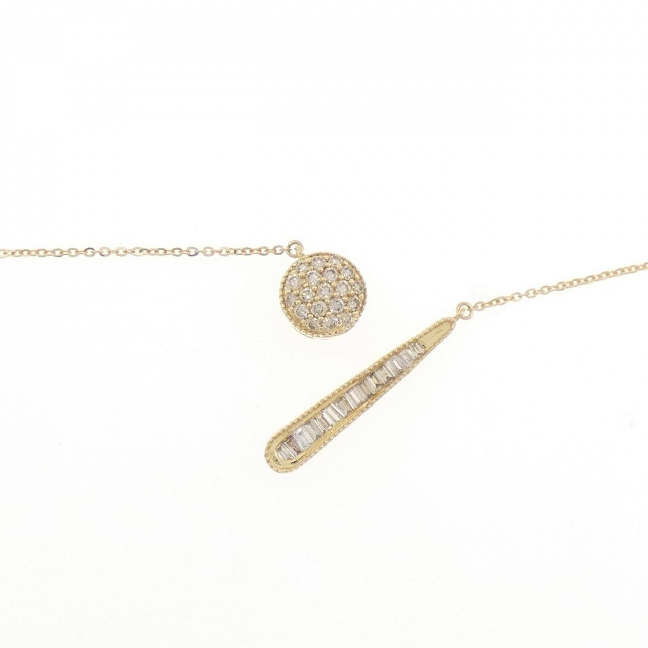 ジーエスティービー ダイヤモンド ネックレス 0.40CT
