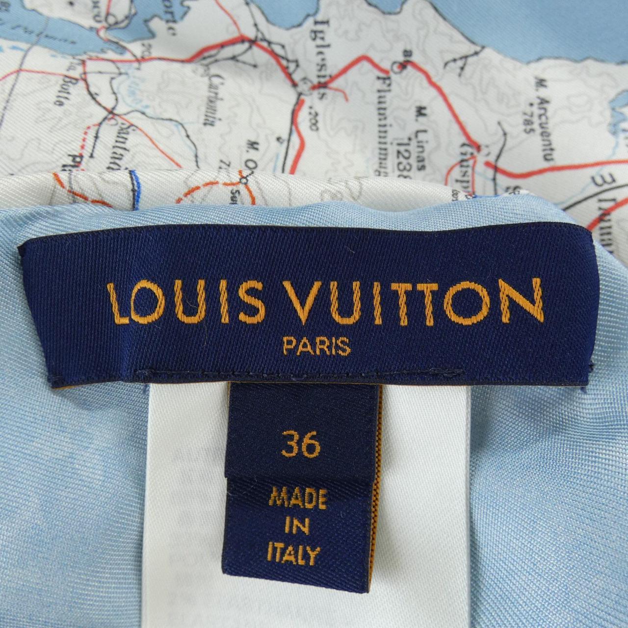 ルイヴィトン LOUIS VUITTON リバーシブルマッププリント FMJA23J55 ブルゾン
