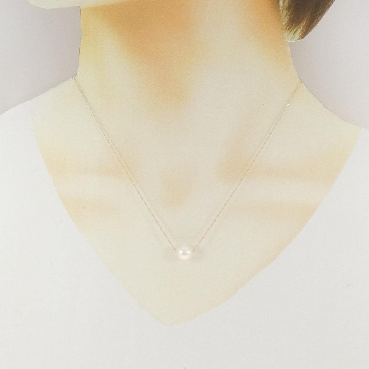 K18YG アコヤパール ネックレス 7.8mm