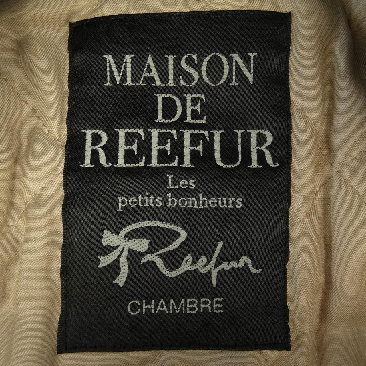 夾層毛皮MAISON DE REEFUR皮夾克
