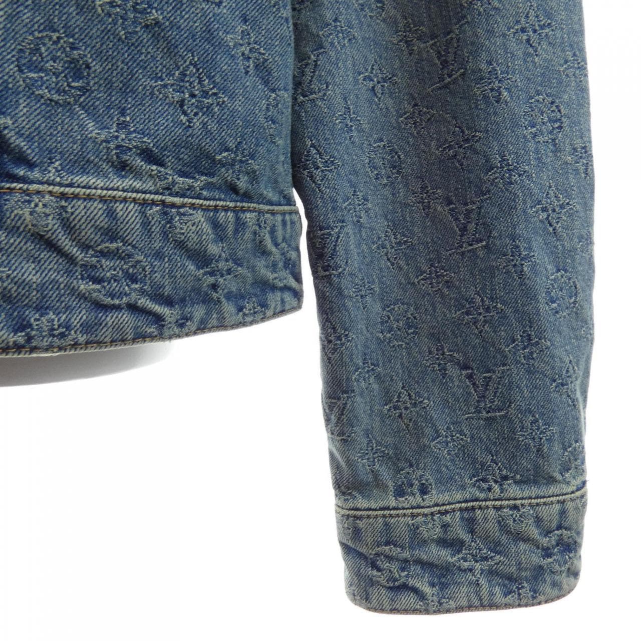 ルイヴィトン LOUIS VUITTON モノグラムジャカードデニムジャケット HRA79WUZD デニムジャケット