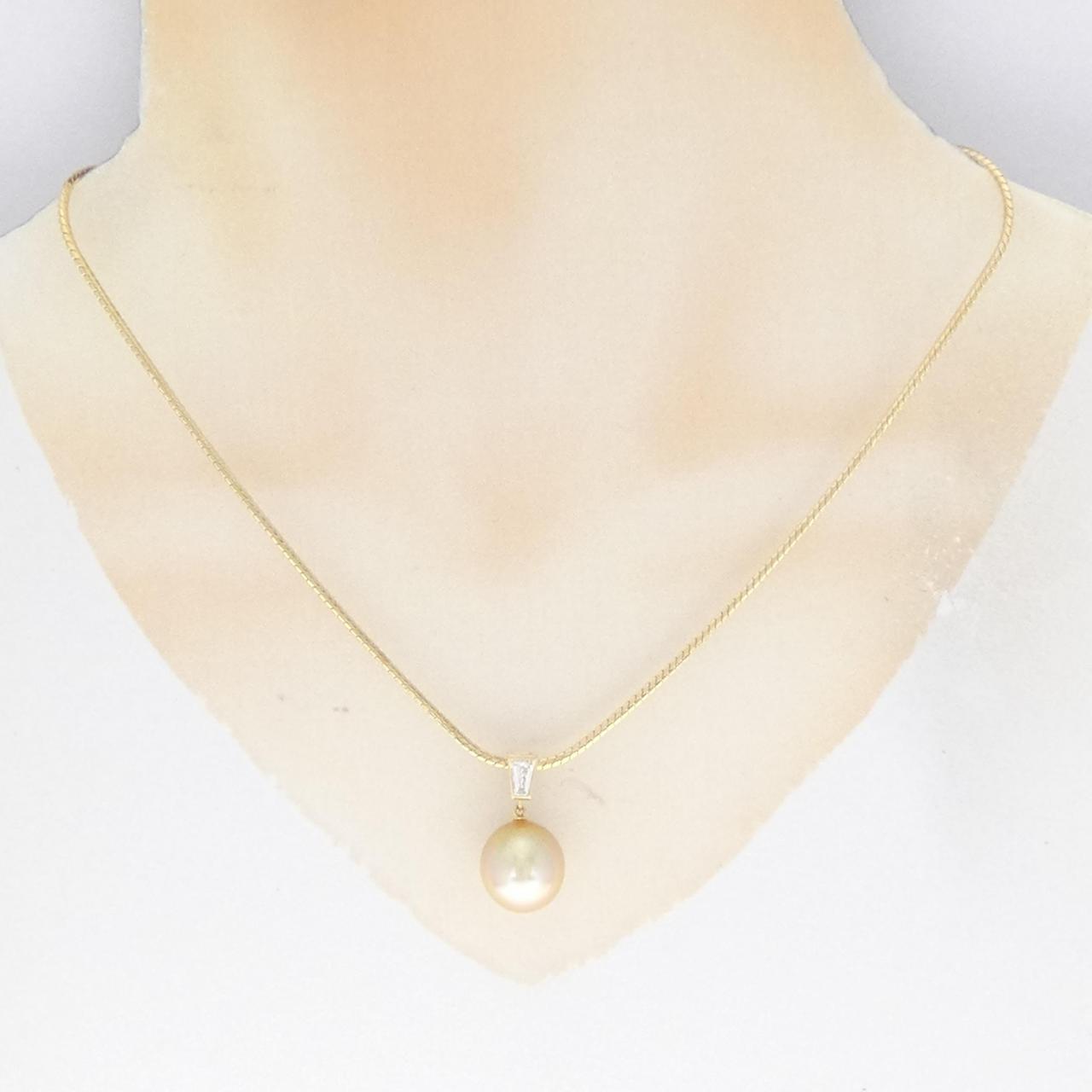 MIKIMOTO White Butterfly Pearl necklace 12mm