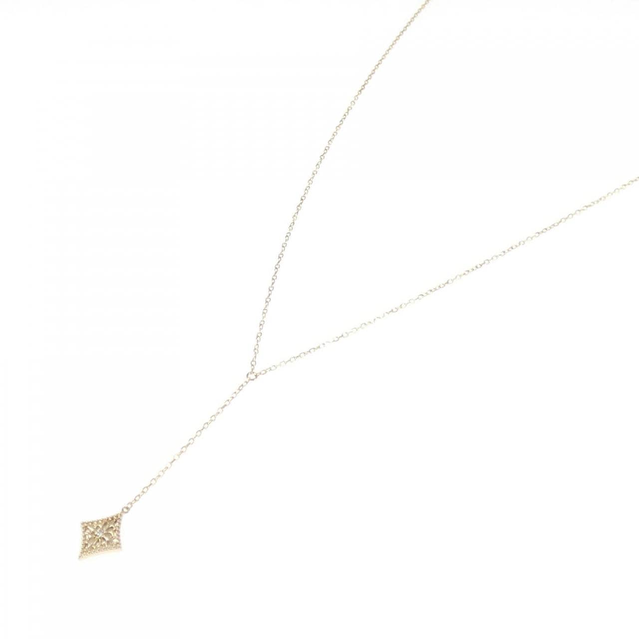 K10YG ダイヤモンド ネックレス