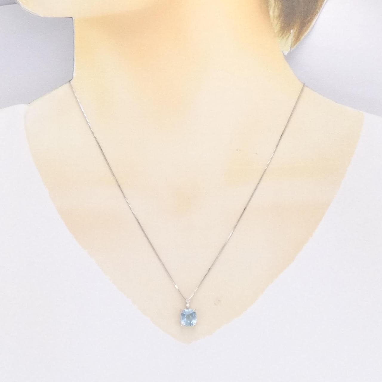 [Remake] PT Aquamarine Necklace 1.80CT
