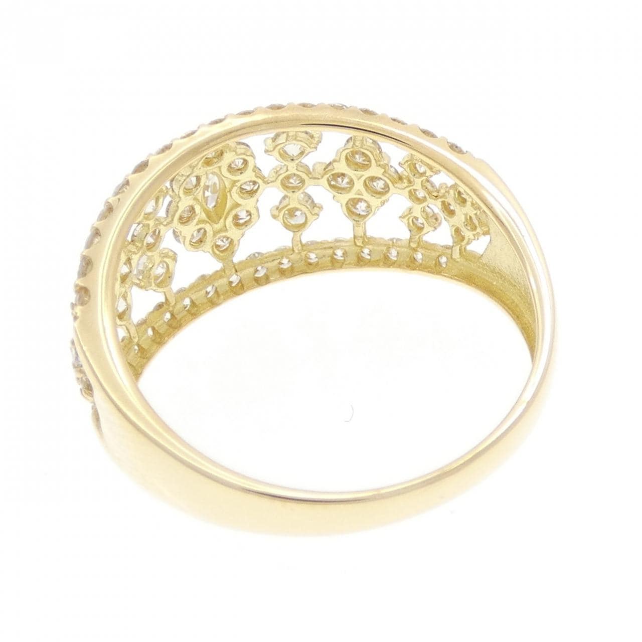 【新品】K18YG ダイヤモンド リング 1.00CT