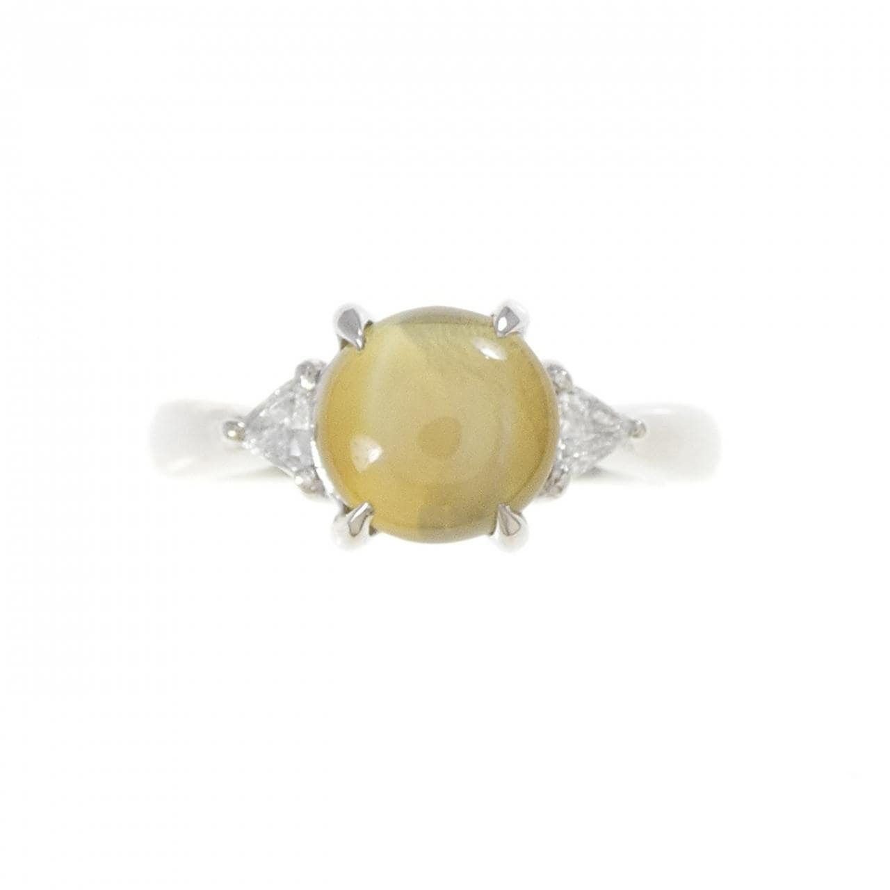 PT900 クリソベリルキャッツアイ リング 2.35CT