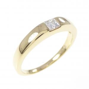 K18YG ダイヤモンド リング 0.19CT