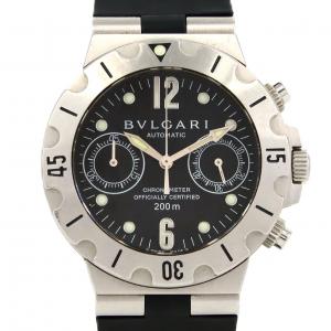 【ノーメンテナンス還元価格】ブルガリ スクーバクロノ SCB38S/SCB38SV/AT SS 自動巻