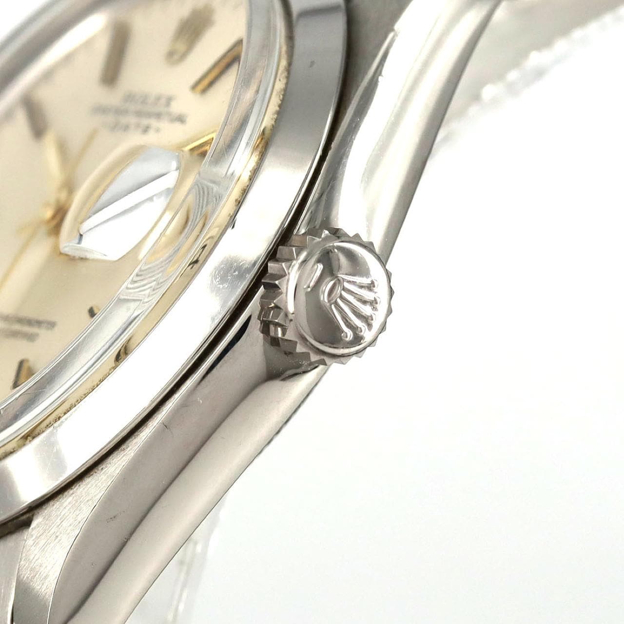 【ノーメンテナンス還元価格】ロレックス オイスターパーペチュアルデイト 1500 SS 自動巻 6番台