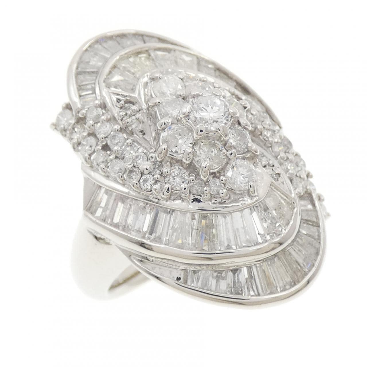 PT900 ダイヤモンド リング 2.38CT