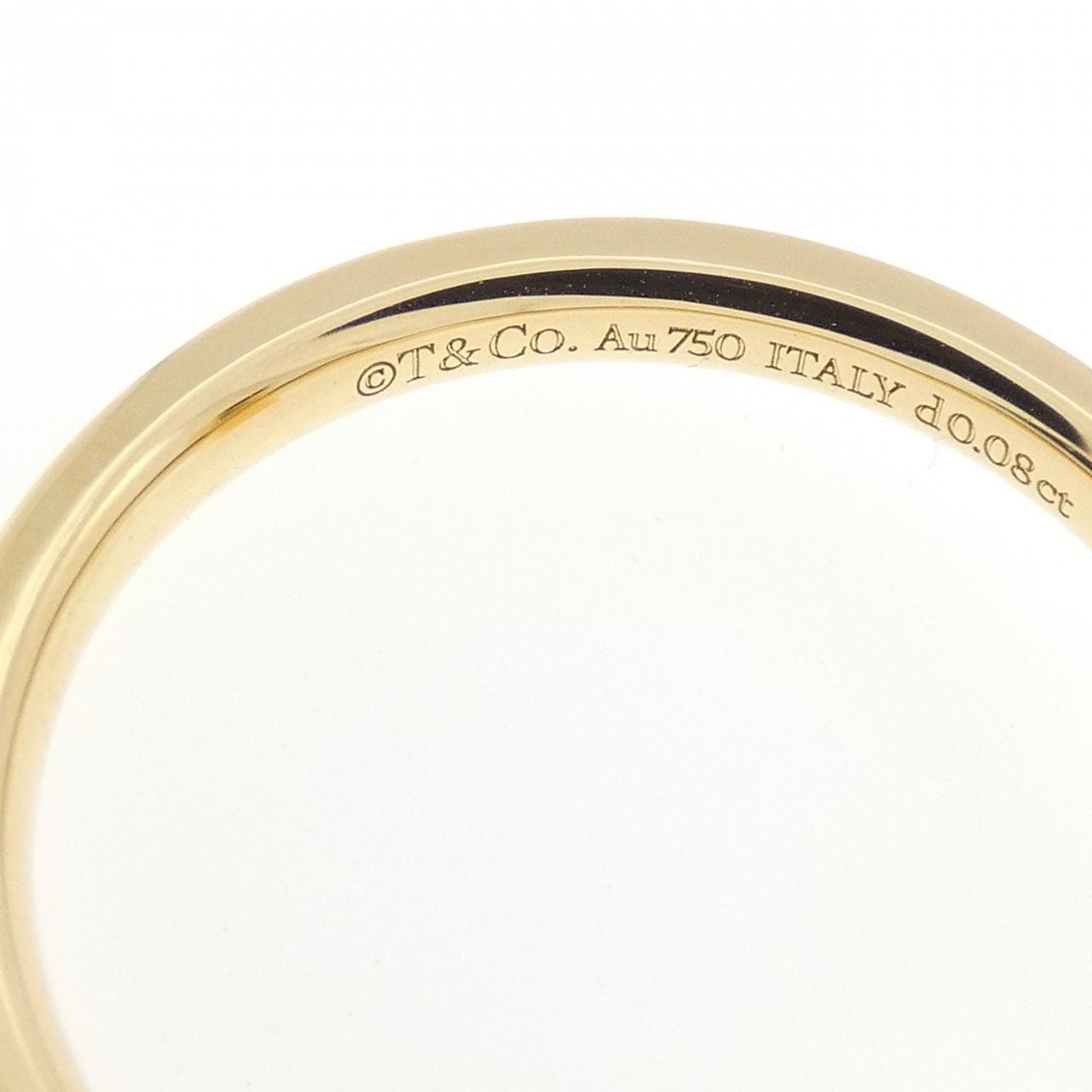 ティファニー Tワン リング 0.08CT
