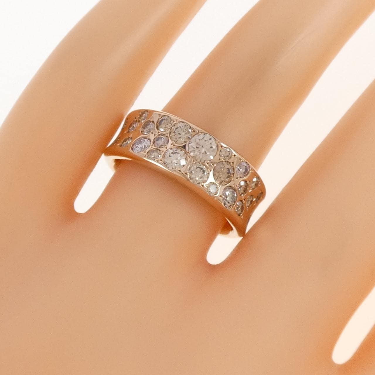 カシケイ メランジェ リング 1.00CT
