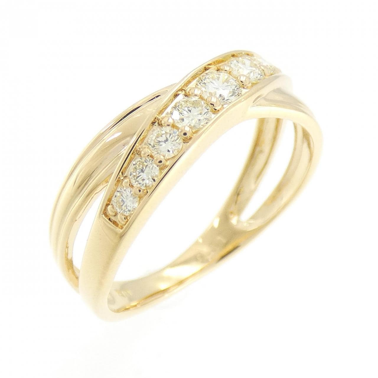 K18YG ダイヤモンド リング 0.31CT