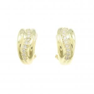 K18YG ダイヤモンド ピアス 0.40CT