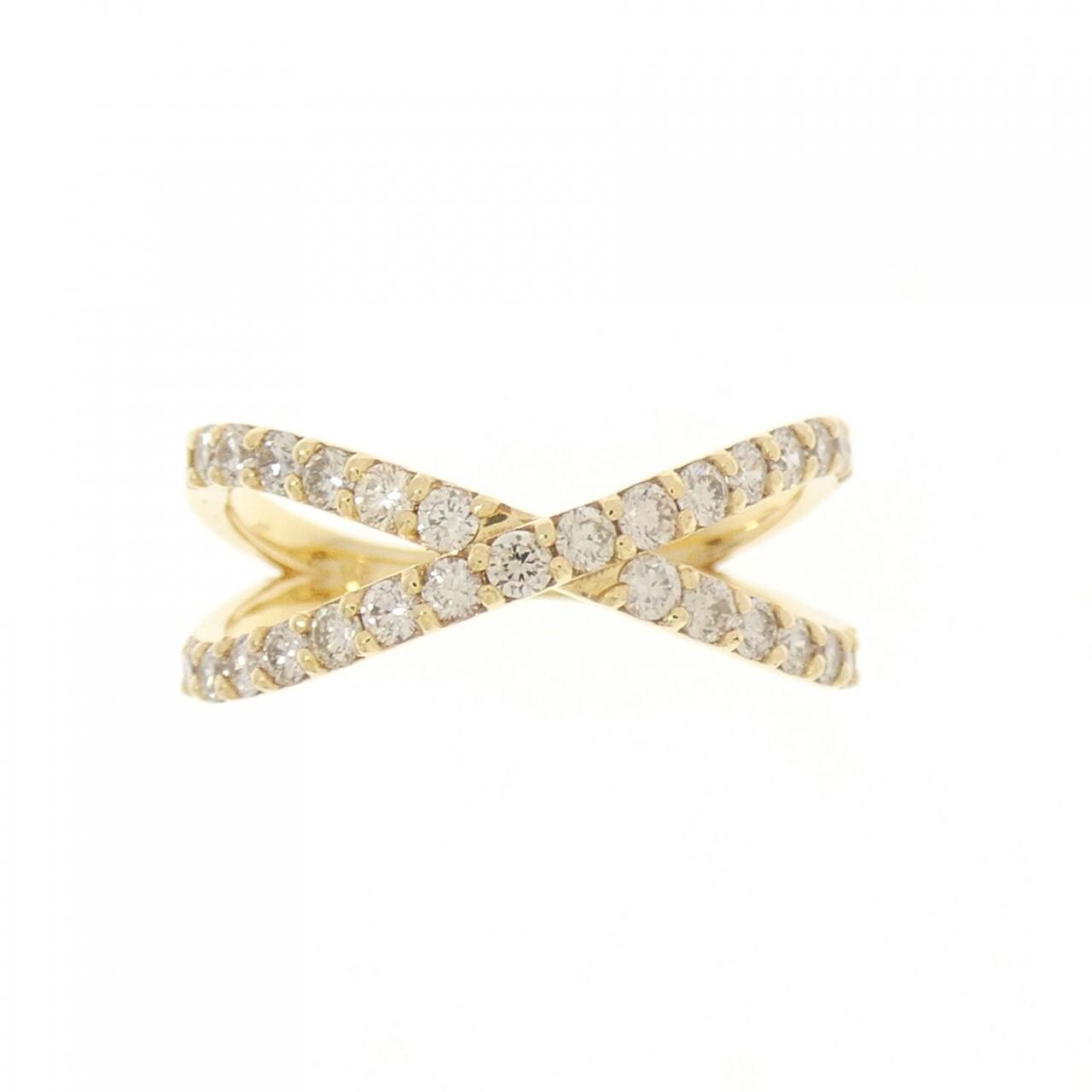 【新品】K18YG ダイヤモンド リング 0.52CT