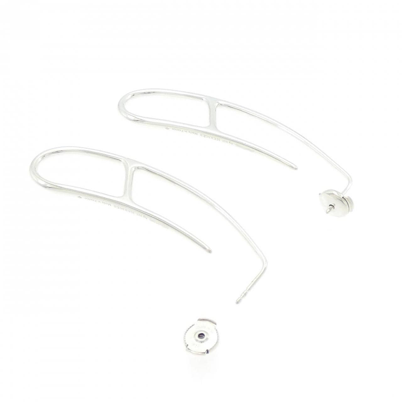 エルメス シェーヌ ダンクル パンク ピアス