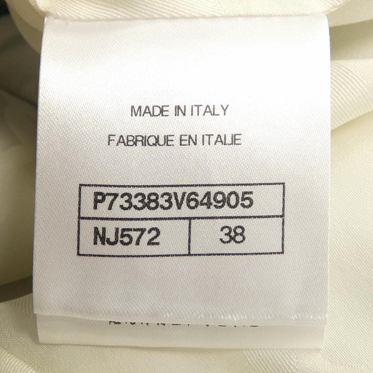 シャネル CHANEL LOOK37 P73383V64905 コート