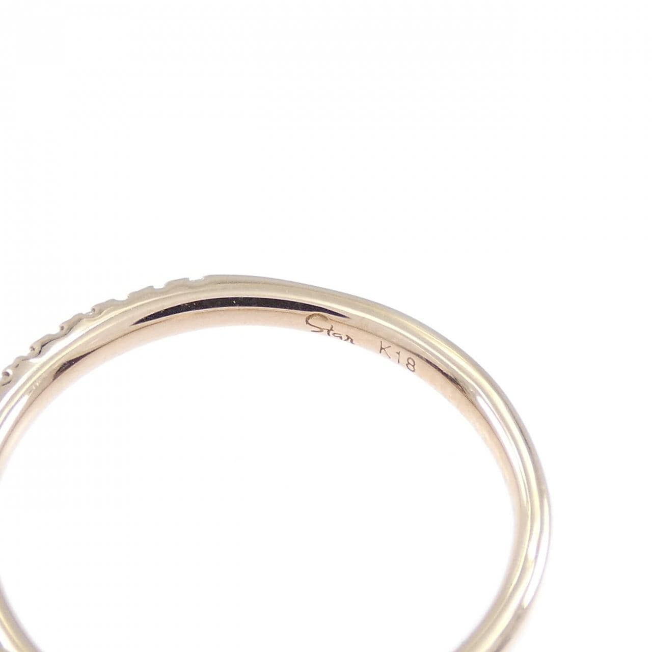 スタージュエリー ハーフエタニティ リング 0.07CT