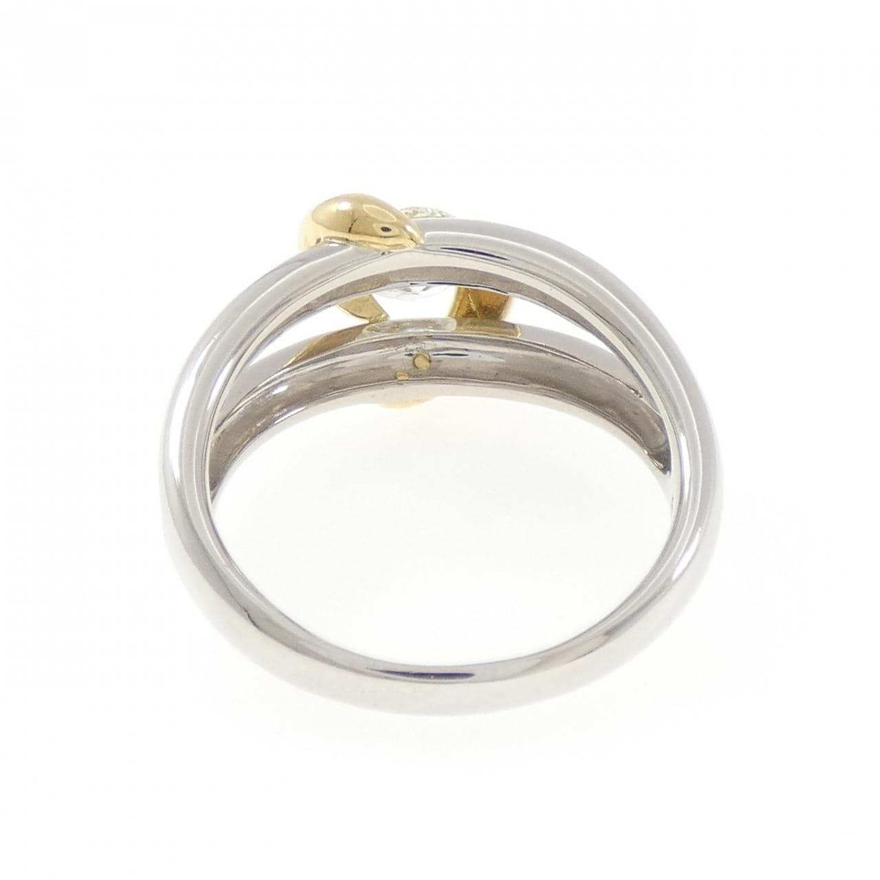 PT900/K18YG ダイヤモンド リング 0.53CT
