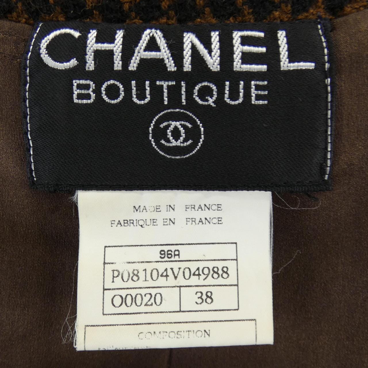 シャネル CHANEL P08104V04988 96A ジャケット