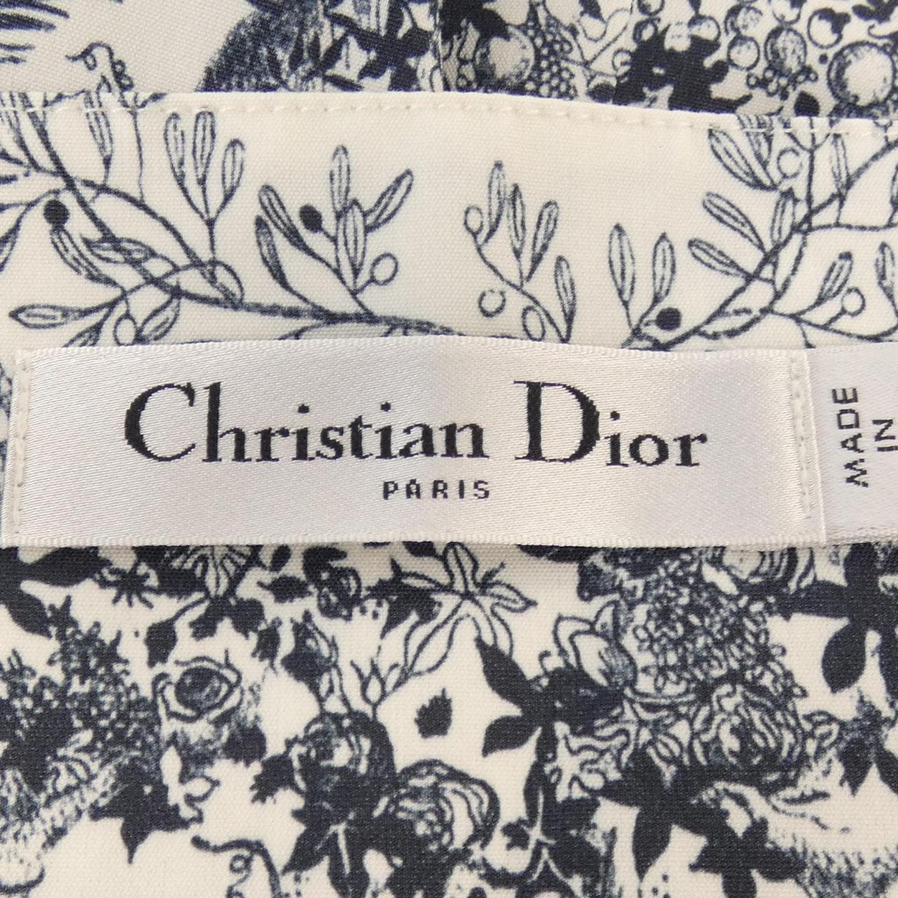 クリスチャンディオール CHRISTIAN DIOR DIORIVIERA FLARE MIDI DRESS 441D57A3816 ワンピース