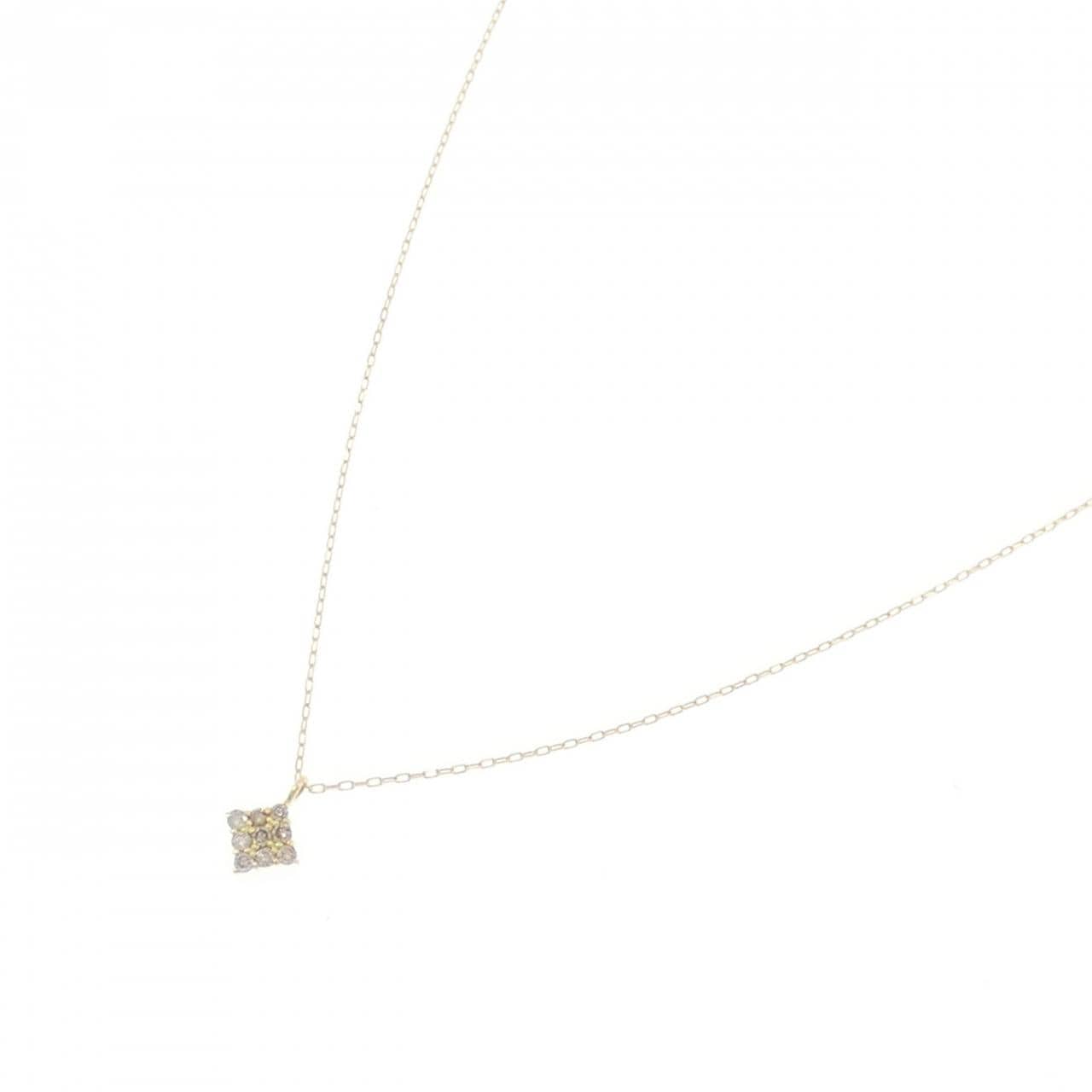 K18YG ダイヤモンド ネックレス 0.05CT