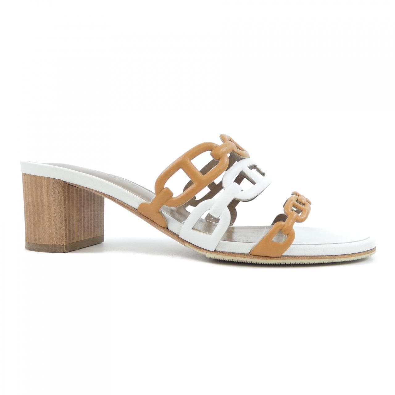 エルメス HERMES タンデム TANDEM シェーヌダンクル 191108Z サンダル