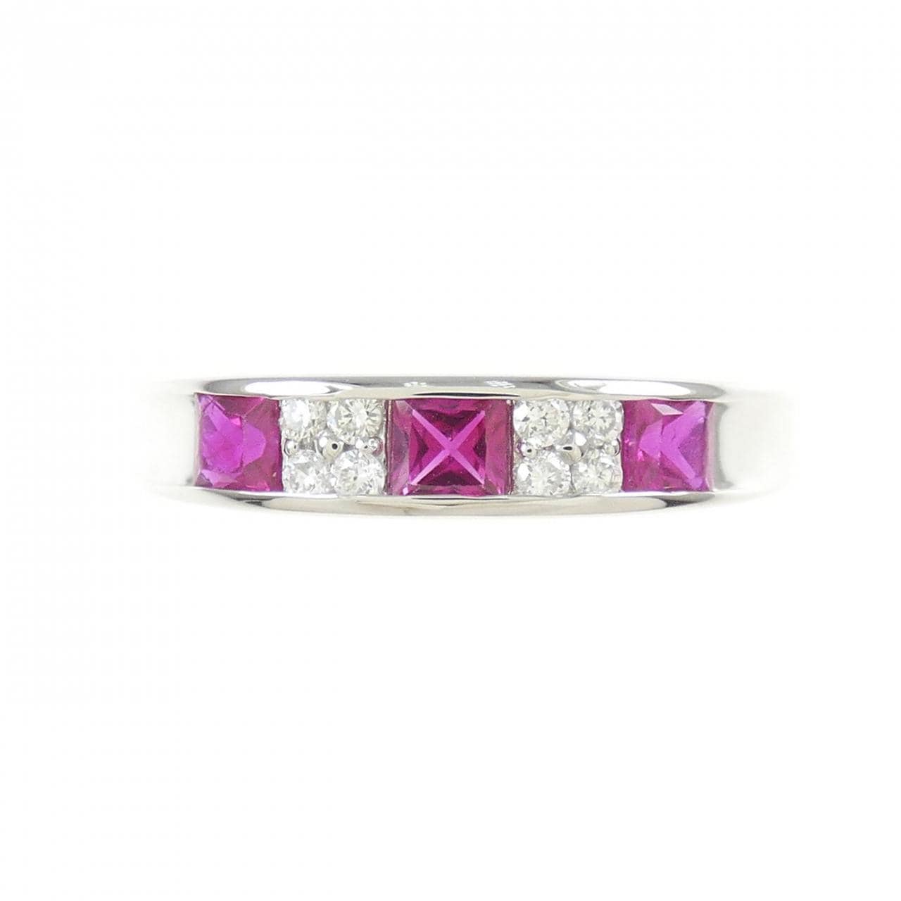 PT900 ルビー リング 0.53CT