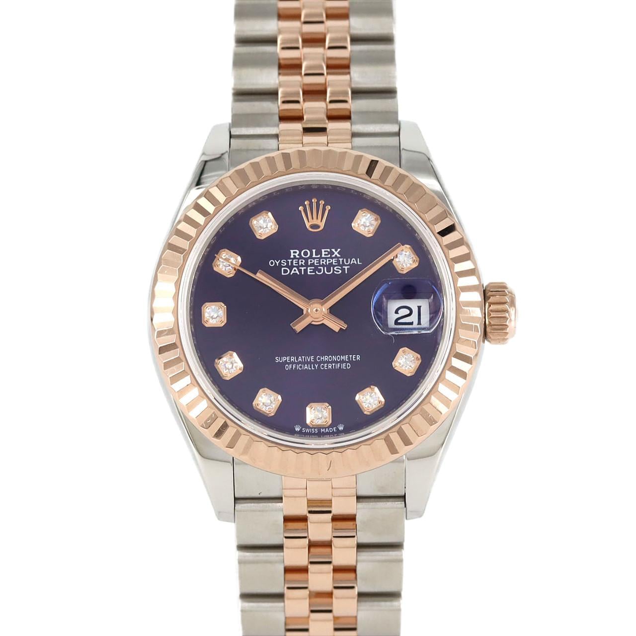 ロレックス デイトジャスト 279171G SSxPG 自動巻 ランダム番