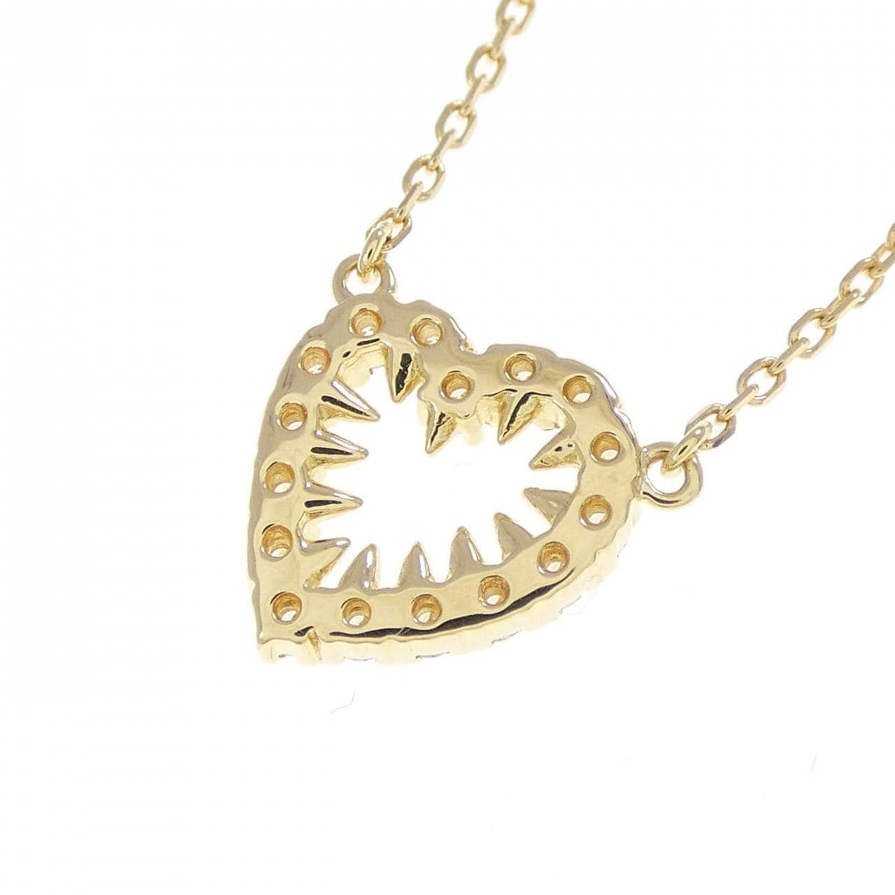 タサキ デインジャーハート ネックレス 0.12CT