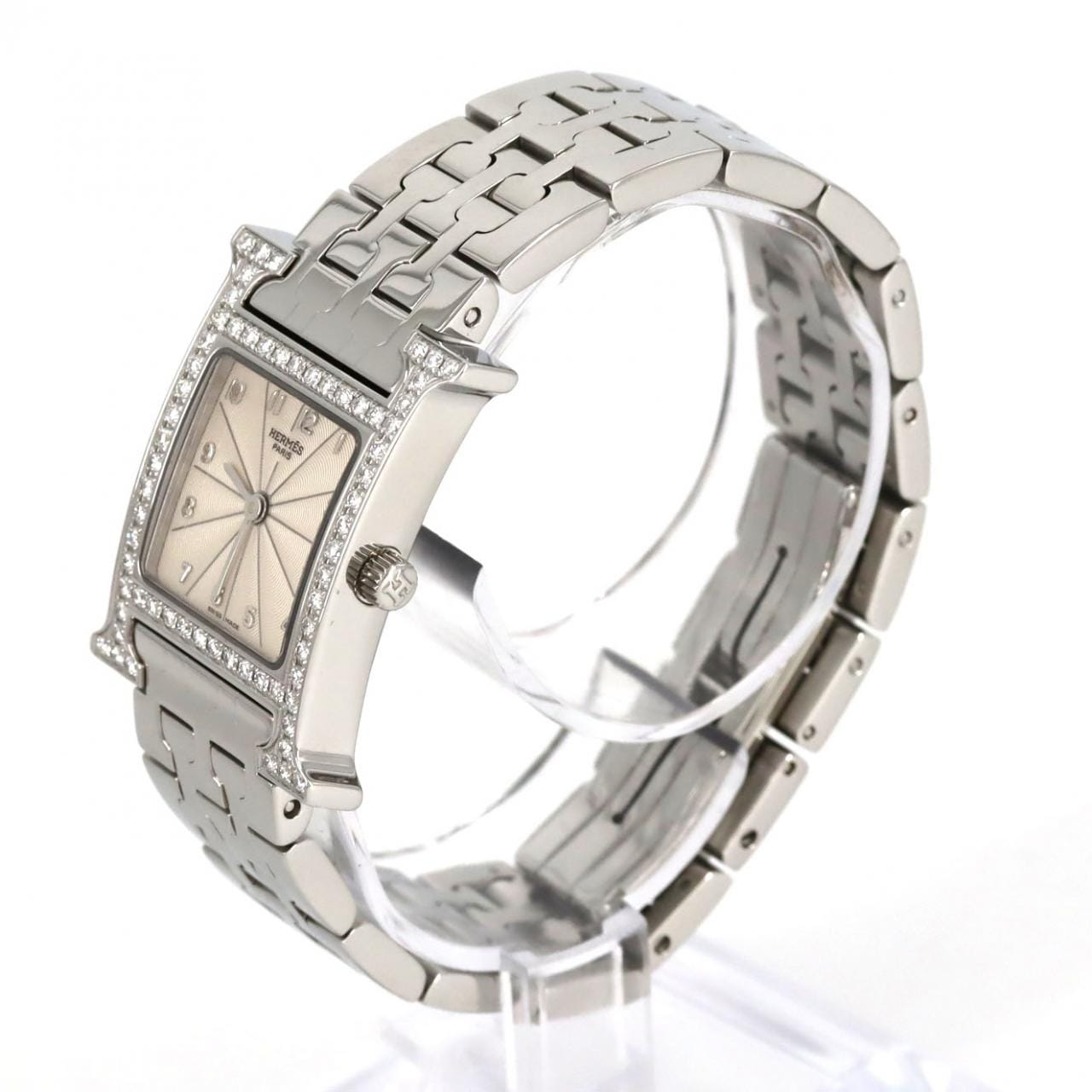 エルメス Hウォッチ/D HH1.230 SS クォーツ