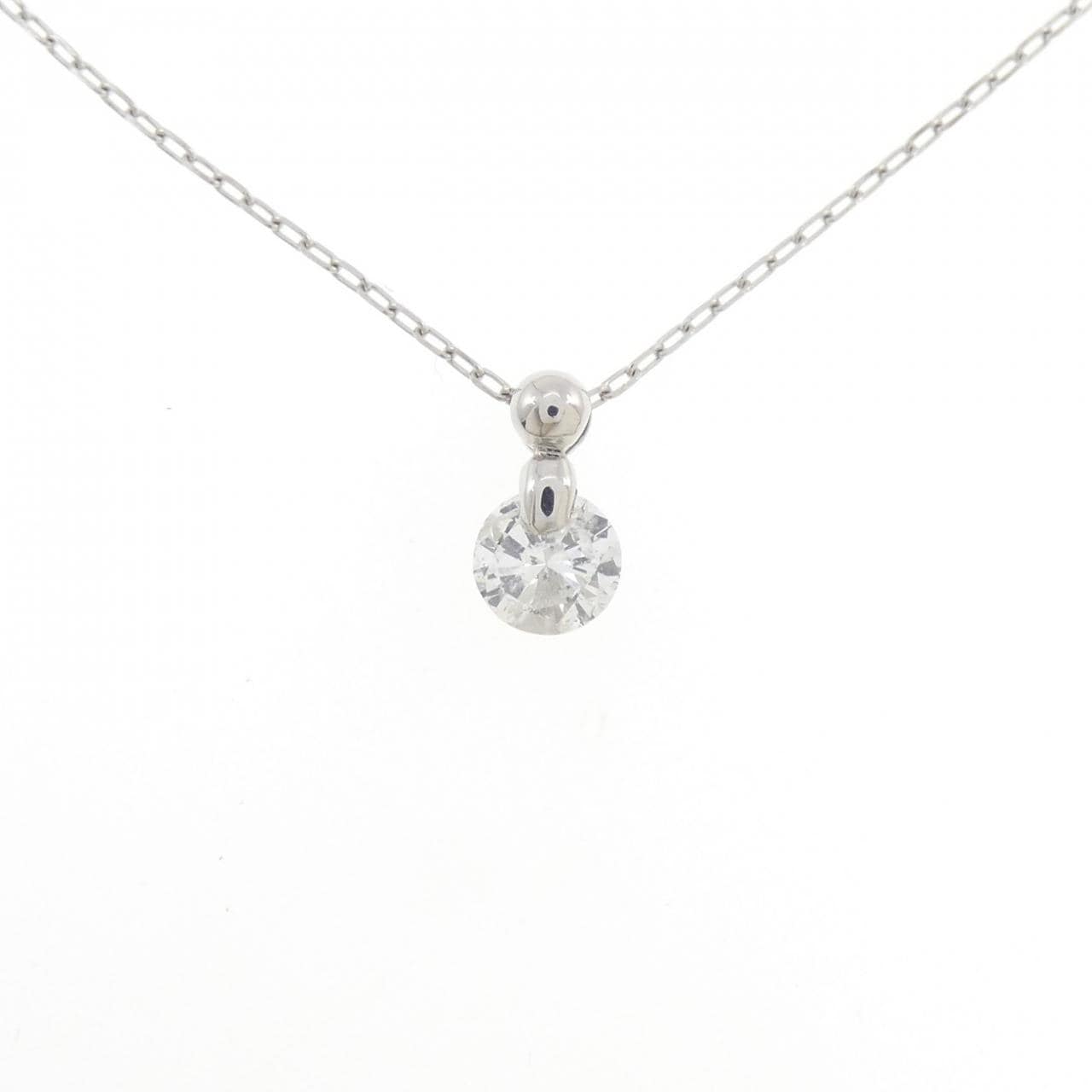PT950/PT850 ダイヤモンド ネックレス 0.50CT