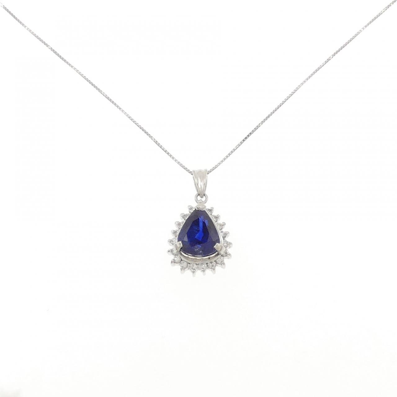 PT900/PT850 サファイヤ ネックレス 2.64CT