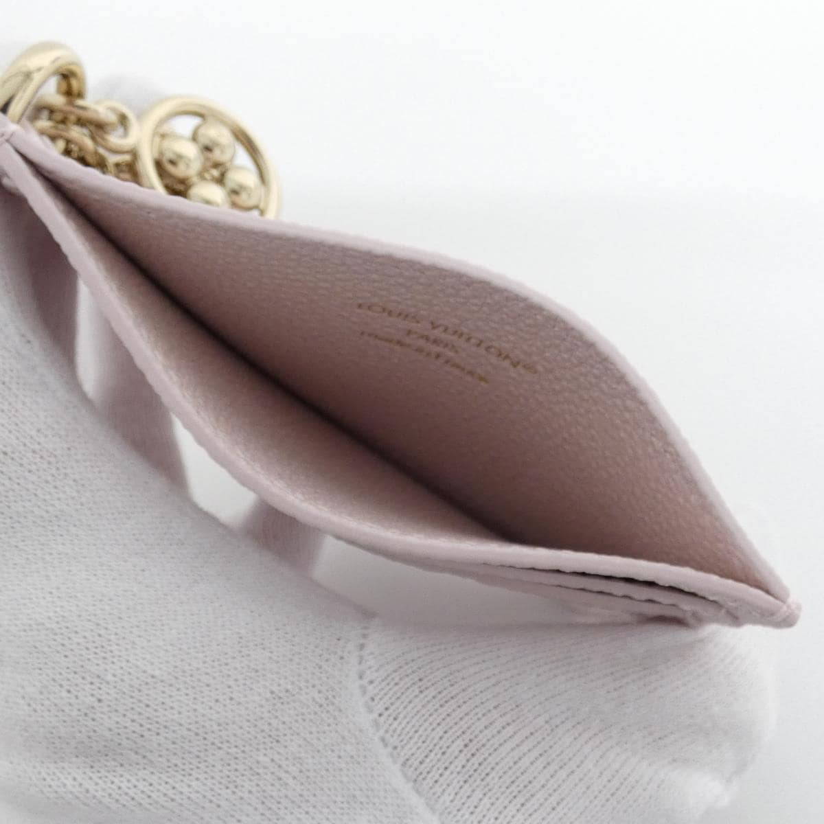 【未使用品】ルイヴィトン　モノグラムアンプラント　カードケースポルトカルトＬＶチャーム　Ｍ２６２１４　カードケース