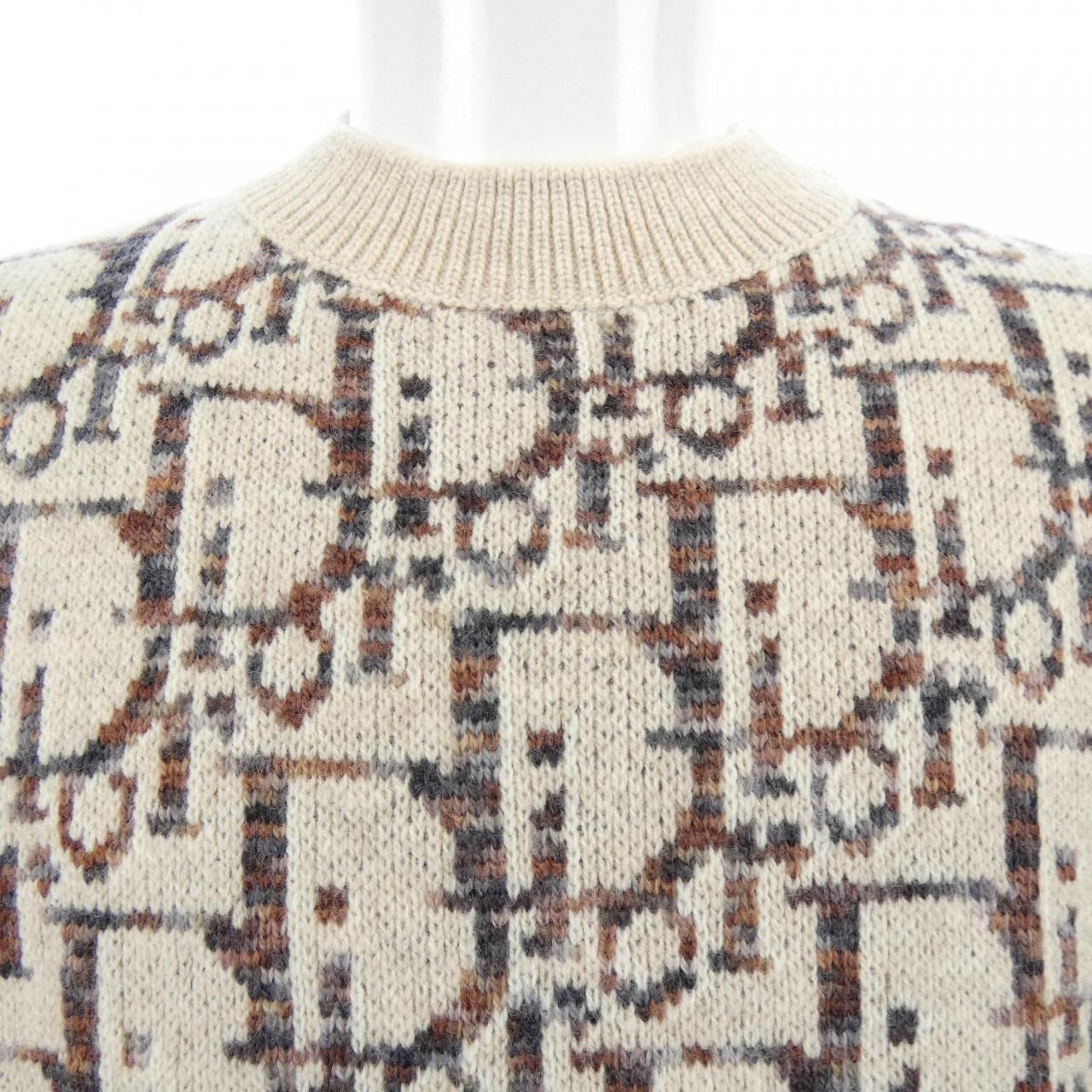 DIOR DIOR Oblique Wool Jacquard Knit 193M638AT662