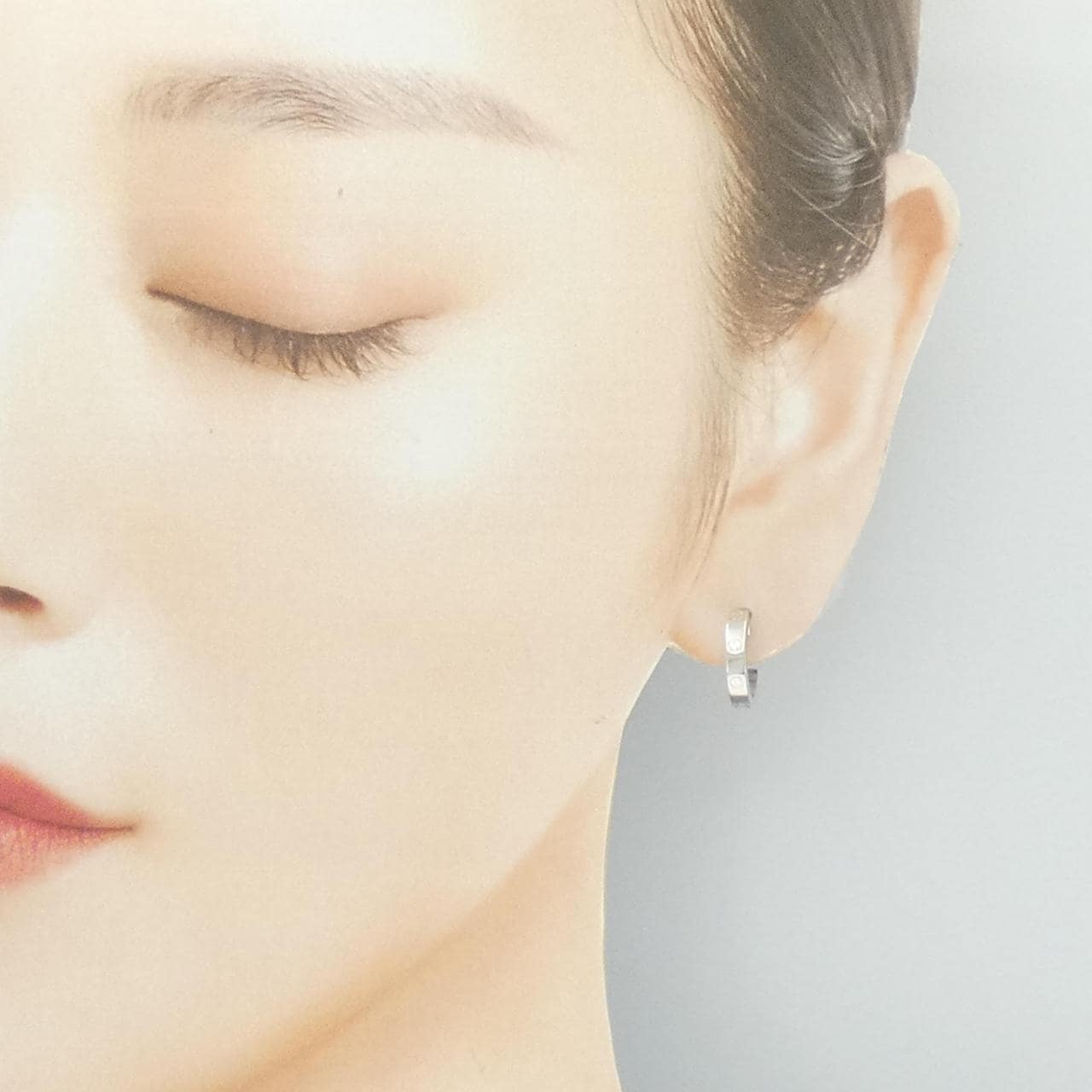 カルティエ ミニラブ ピアス