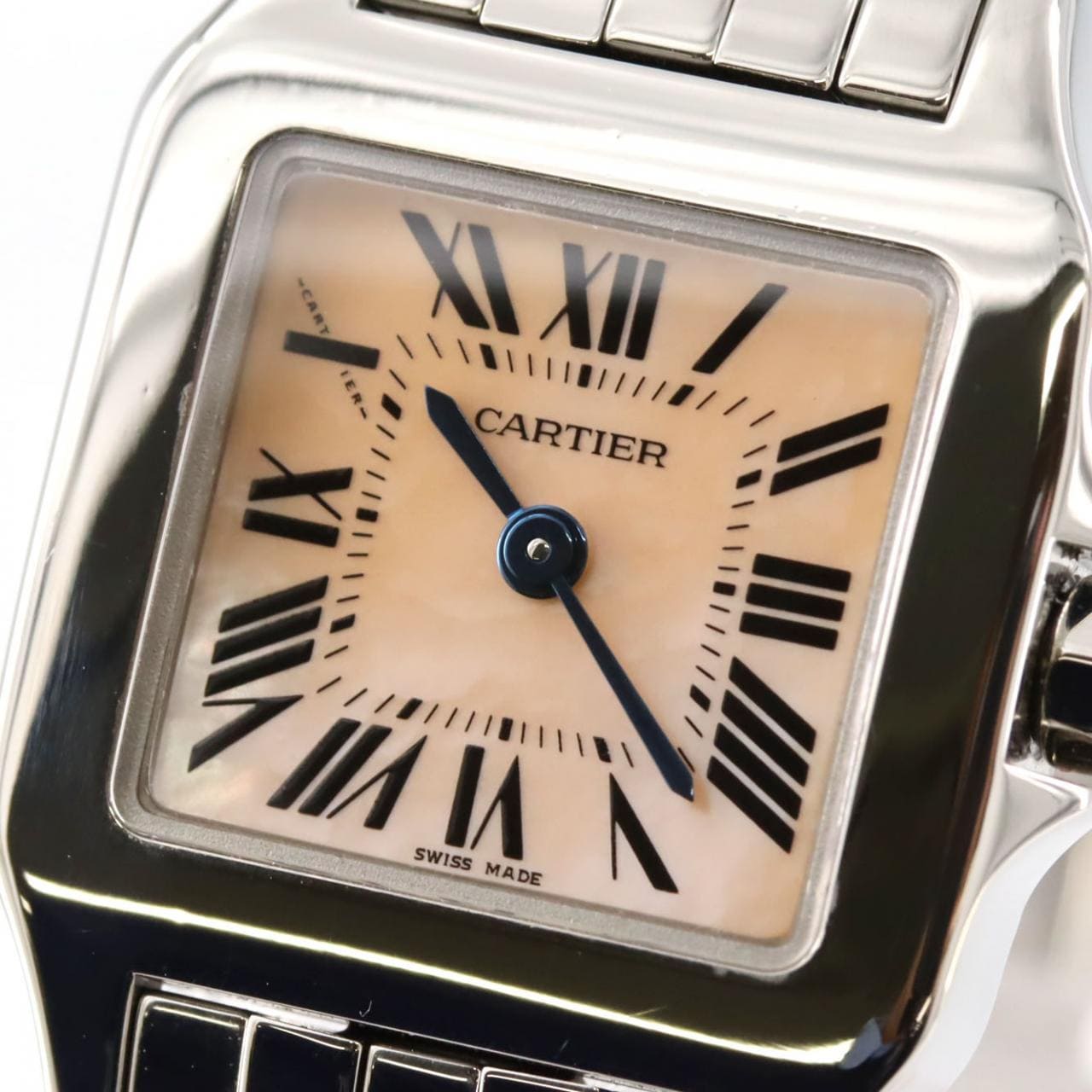カルティエ サントスドゥモワゼルSM W25075Z5 SS クォーツ
