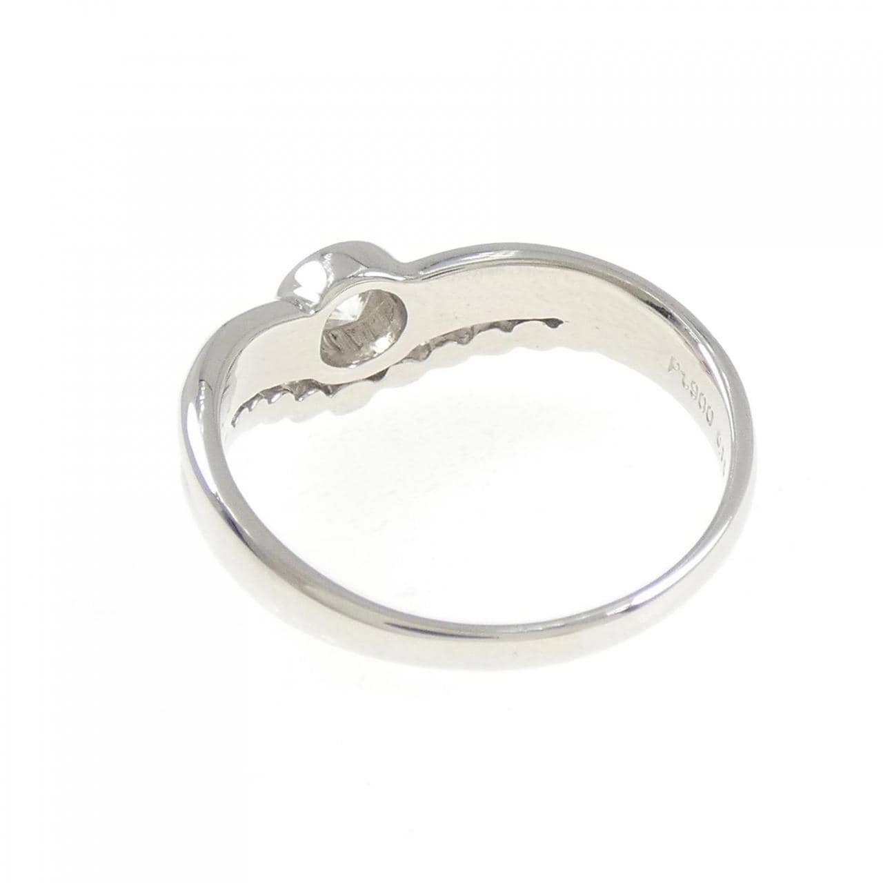 PT900 Diamond Ring 0.15CT