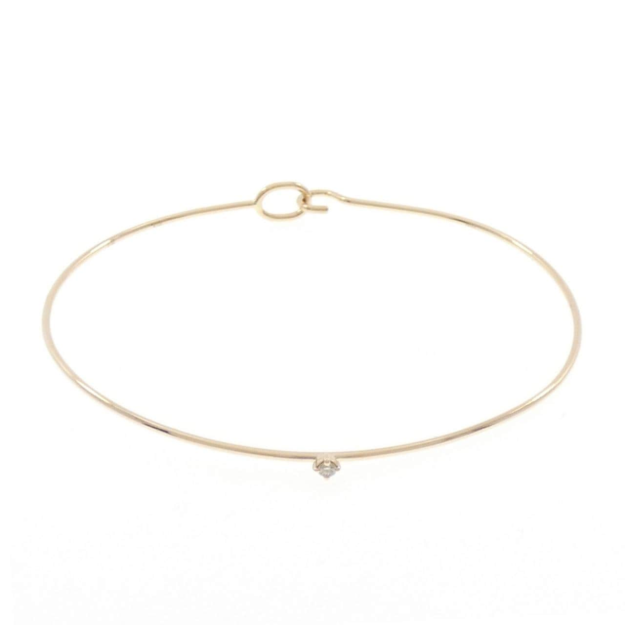 アガット ダイヤモンド バングル 0.02CT