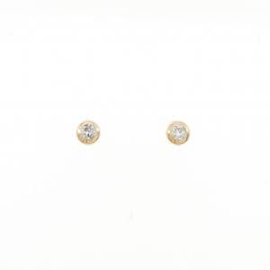 K18YG ダイヤモンド ピアス 0.18CT