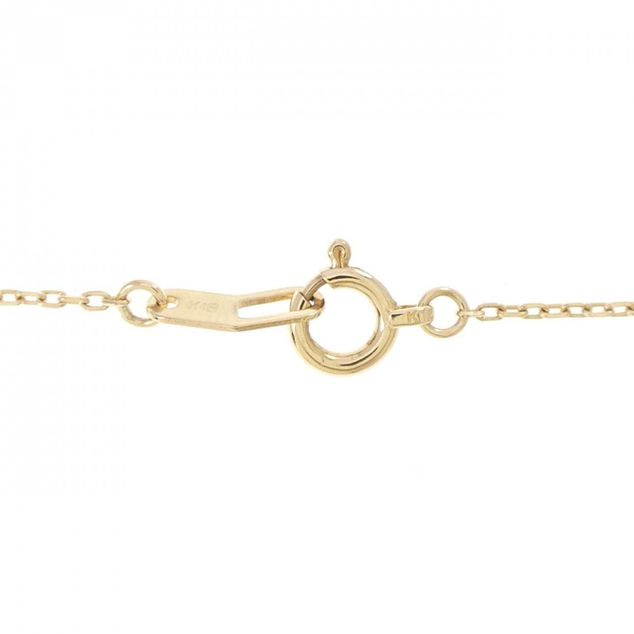 スタージュエリー クロス ダイヤモンド ネックレス 0.10CT