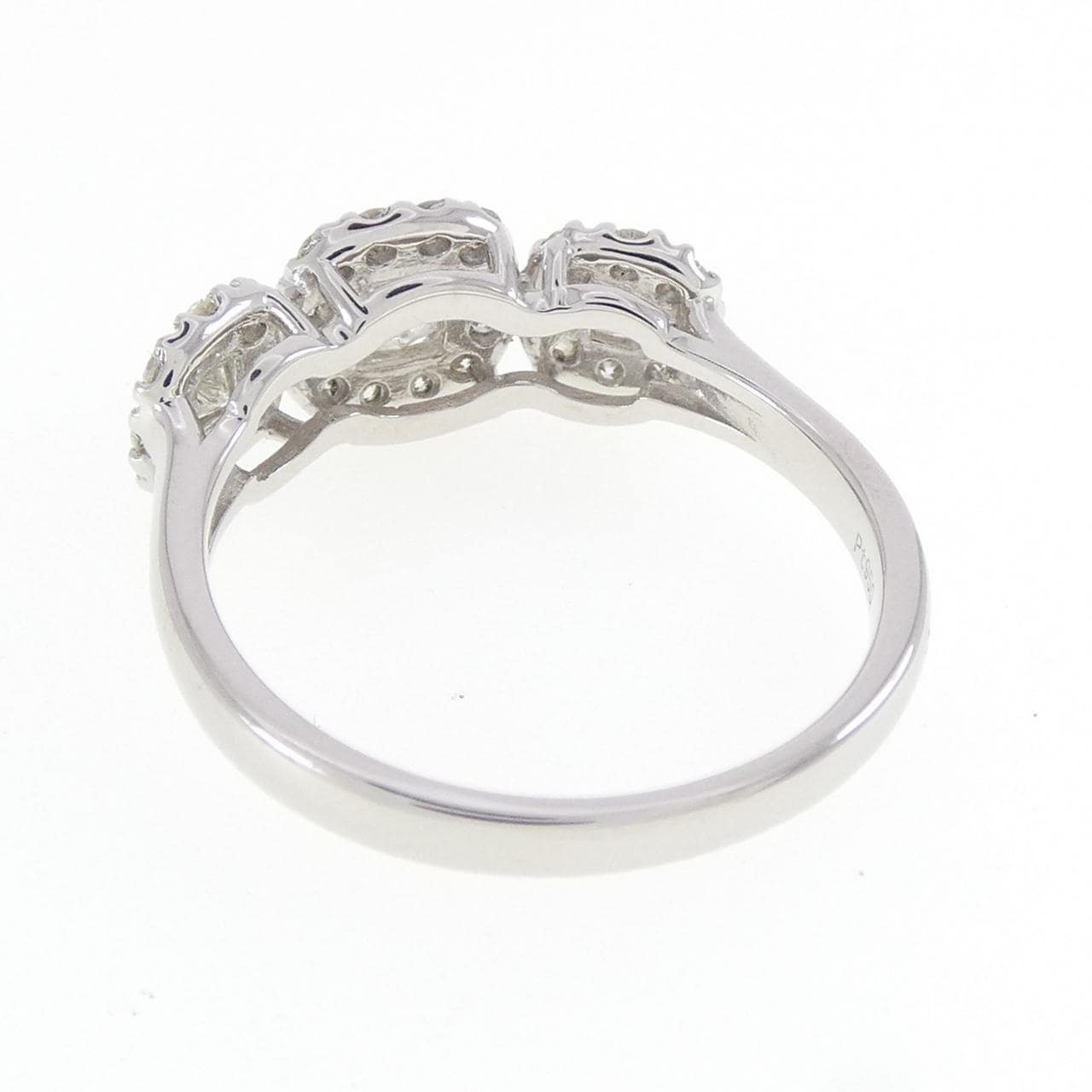 PT950 ダイヤモンド リング 0.60CT