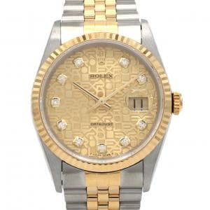 ロレックス デイトジャスト 16233G SSxYG 自動巻 W番