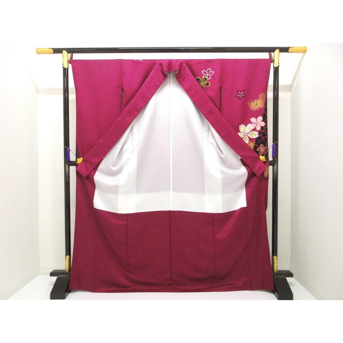 【新品】振袖　金彩箔加工【堀省平】