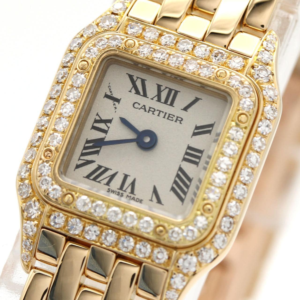 カルティエ ミニパンテール YG/2D WF3141B9 YG クォーツ