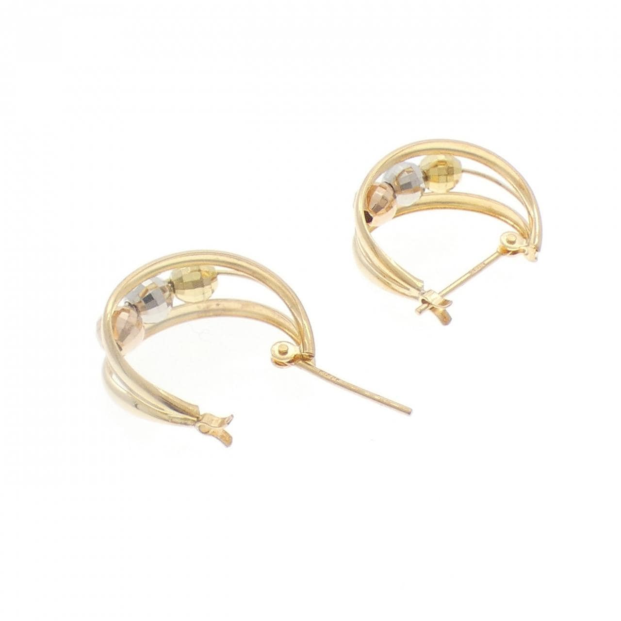 K18YG/PT/K18PG ピアス