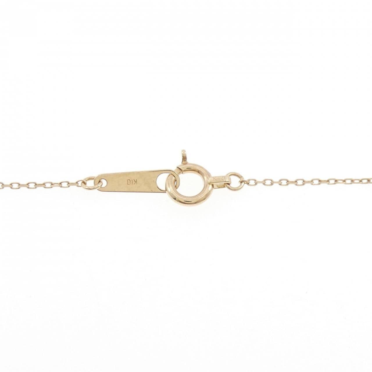 K10YG ブルートパーズ ネックレス